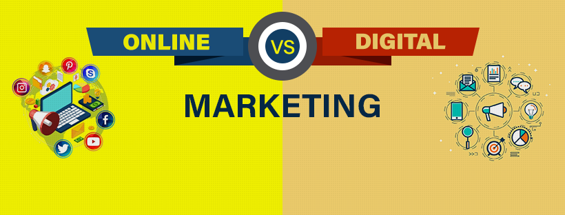 What is the Difference between Digital Marketing And Online Marketing