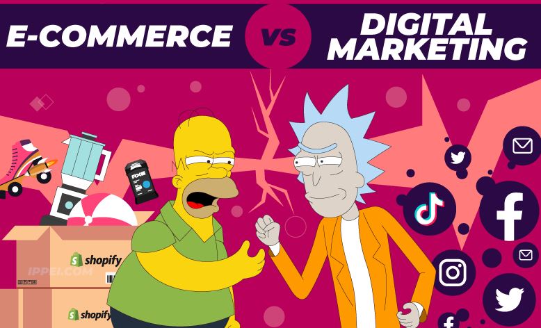 What is the Difference between Digital Marketing And Ecommerce