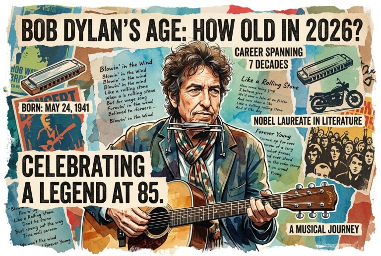 bob dylan age