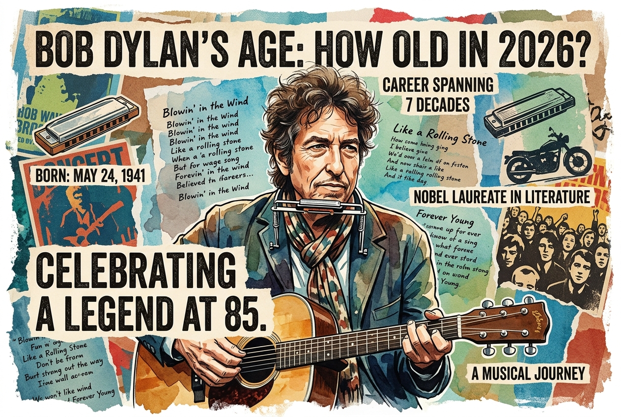 bob dylan age