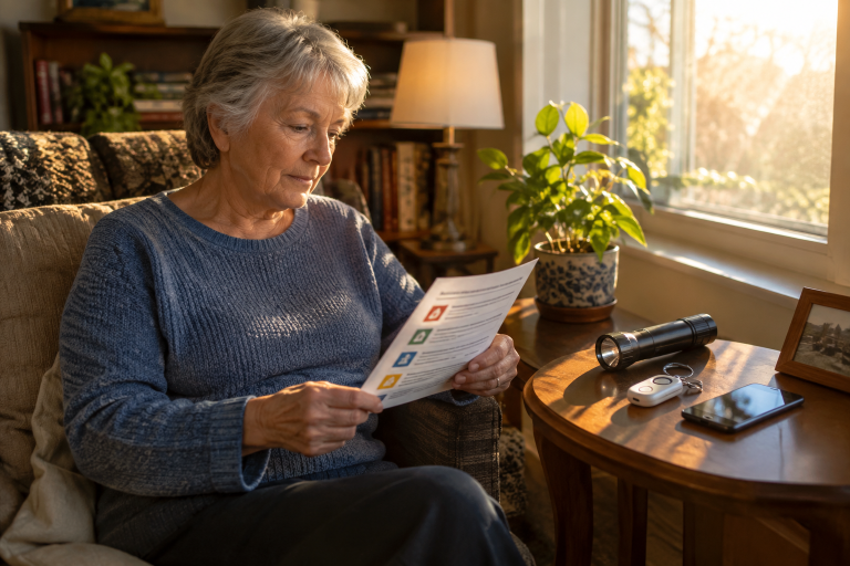 How Older Adults Living Alone Can Build a Safer Emergency Plan