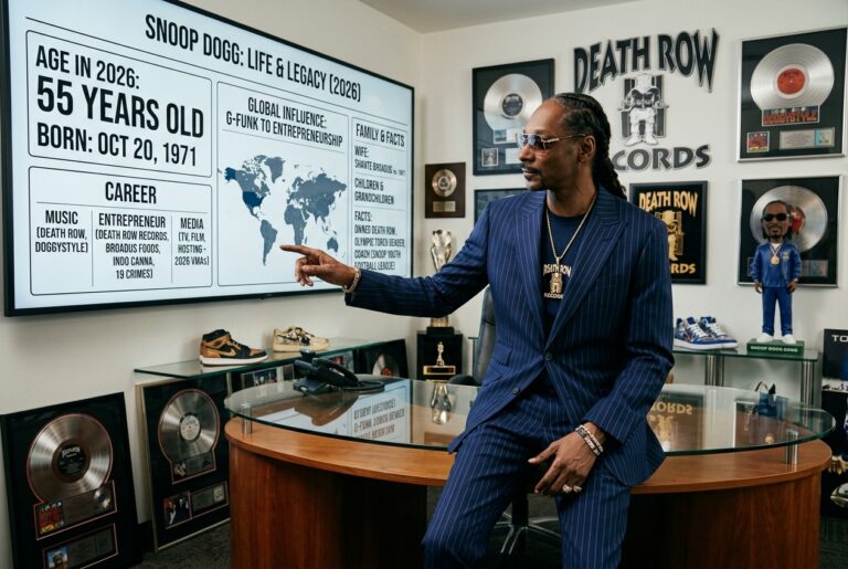 Snoop Dogg Age in 2026 How Old Is He Career, Family, and Facts